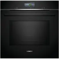 Siemens iQ700 HM736G1B1, Medium, Elektrischer Ofen, 67 l, 4D hotAir, 56,8 cm, 55 cm