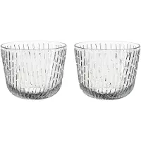 Marimekko Syksy Tumbler 22 cl 2er-Pack Durchsichtig