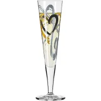Ritzenhoff Champagnerglas Goldnacht no1 (Herzen)