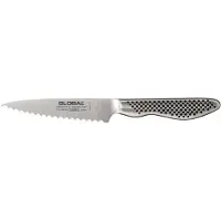 Global Gs-108/sc 12cm Utility Scalloped Blade Küchenmesser