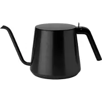 Stelton Nohr Glaskanne Schwarz Metallic