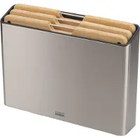 Joseph Joseph Schneidebrett Folio Steel Bamboo (3-teilig)