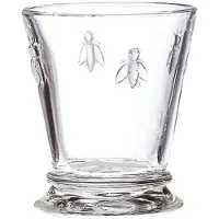 La Rochère France Glas "Wassergläser Biene Abeille 260 ml 6er Set transparent"