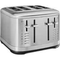 KitchenAid 4-Scheiben Toaster 5KMT4109 Edelstahl