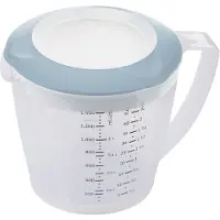 Westmark Rührbecher mit Deckel, Helena, 1,4 l, blau, 3105227B