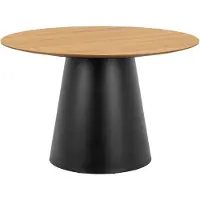 Ebuy24 Soli Esstisch 120x120cm Natur.