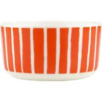Marimekko - Oiva Piccolo Schale, 500 ml, weiß / orange