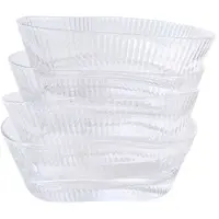 Muubs 4er-Set: Snackschalen "Ripe" - (B)12 x (H)4 x (T)9,5 cm - onesize