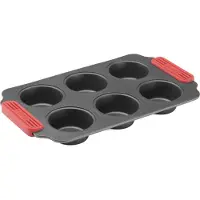 Lékué Backform 6 Muffins Antihaft Grey