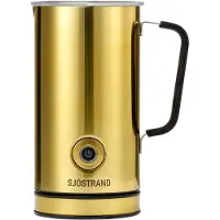 SJÖSTRAND Milchaufschäumer Gold