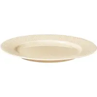 Lyngby Porcelæn - Rhombe Earth Speiseteller - Ø27 cm - Marmor