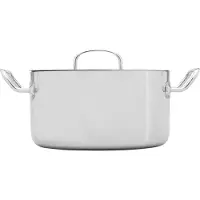 Heirol Steely Classic Triply Pot, 24 cm / 5.5 L