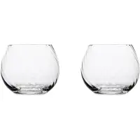 By On 2er-Set: Wassergläser "Opacity" in Transparent - 220 ml - onesize