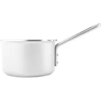 Eva Solo Stielkasserolle Eva Trio White Line Ceramique Recycled Aluminium 13 cm