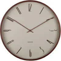 Karlsson - Wanduhr Scandia - Grau - Ø40cm