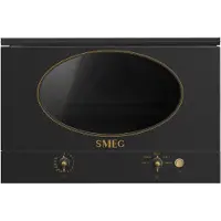 Smeg MP822NAO Mikrowelle Anthrazit Solo-Mikrowelle Über den Bereich 22 l 850 W