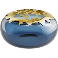 Georg Jensen Bonbonniere aus Glas