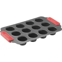 Lékué Backform 12 Mini Muffins Antihaft Grey