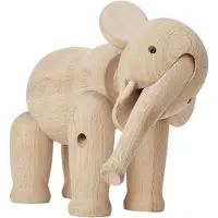 Kay bojesen Holzfigur - Elefant - Groß - 22 cm - Eiche - - One Size - Dekoration