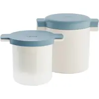 Lékué Joghurtbereiter Joghurt- und Kefirbereiter Blue