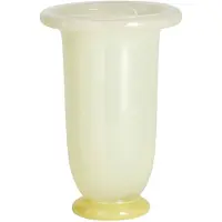 HAY - Empire Vase Mittel H21 cm (Limettengelb)