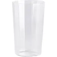 HAY - Klare Angle Trinkgläser, 4 Stück (Groß H13 cm)