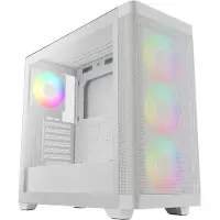 Gamdias Athena M3 WH GAMING Miditower Black 4x120mm ARGB retail