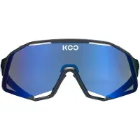 KOO Demos Sonnenbrille Schwarz Blue Sky/CAT2 Schwarz Blue Sky/CAT2
