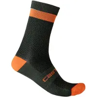 Castelli Alpha 18 Socken Militärgrün, Größe XXL