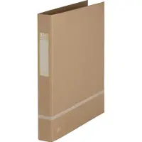 Oxford Ringbuch Touareg, DIN A4, beige, 2-Ring aus Hartkarton, Rückbreite: 35 mm, Ringdurchmesser 25 mm