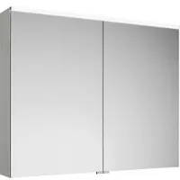 Burgbad Eqio Spiegelschrank mit horizontaler LED-Beleuchtung, 2 Türen, 1000x800mm