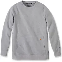 Carhartt Pullover Crewneck Damen Lightweight Sweatshirt Asphalt Heather-S