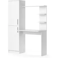 Vicco Schreibtisch Tessa Weiß 122.9 x 52 cm, Model 34423