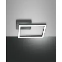 FABAS LUCE BARD moderne LED-Deckenleuchte 22W Anthrazit 3394-23-282
