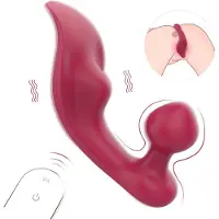 Sex HD Chomper - Klitoris- und Anal-Vibrator (rot)