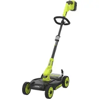 Ryobi RY18LMC30A-120, Schubrasenmäher, 100 m², 30 cm, 4,3 cm, 8,8 cm, Schwarz, Grün