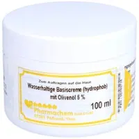 Pharmachem GmbH & Co. KG Wasserhaltige Basiscreme Hydrophob m.5% 100 g