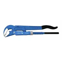 Högert Zangenschlüssel Rohrzange 45° Eckrohrzange stufenlos verstellbar 560mm HT1P503