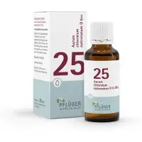 Homöopathisches Laboratorium Alexander Pflüger GmbH & Co. KG Schüßler-Salz Nr. 25 Aurum chloratum natronatum D6 30 ml