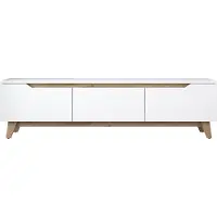 Skye Decor , D1 - 2472, TV-Schränke, Weiß, Melamin-Spanplatte, 180 x 48,6 x 35 cm