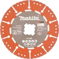 Makita Diamanttrennscheibe Schneiden Bohrung 22,23mm X-LOCK Rescue 125mm E-19738