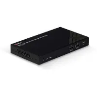 Lindy 150m Cat.6 HDMI 4K60, IR, RS232 & Audio HDBaseT KVM Extender, Receiver, Receiver, Kabelgebunden, 150 m, Cat6, 3840 x 2160 Pixel, 60 Hz