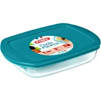 Pyrex Auflaufform Cook & Store Rechteckig Transparent 0,8 L