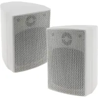 Chilitec Satelliten Lautsprecher CTB-40W Paar 40W 8Ohm 130x95x115mm weiß