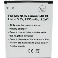 Microsoft Akku Lumia 940 XL Akku BV-T4D, Nokia Lumia 940XL