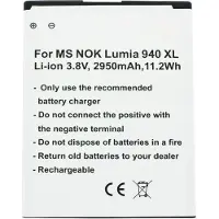 Microsoft Akku Lumia 950 XL, Lumia 950 XL Dual SIM Akku BV-T4D