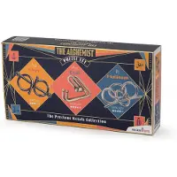 Recent toys Gehirnknacker-Puzzleset - The Alchemist, 3 Metallpuzzles