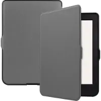 Lobwerk Hülle für Kobo Nia 2020 6 Zoll E-Book Cover Etui mit Standfunktion und Auto Sleep/Wake Funktion Grau