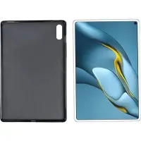 Lobwerk Schutzhülle für Huawei MatePad Pro 2021 MRR-W29 10.8 Zoll Silikon Hülle Slim Case Ultra Dünn Schwarz