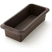 Lékué Backform Rechteckig 25 cm Silikon Brown